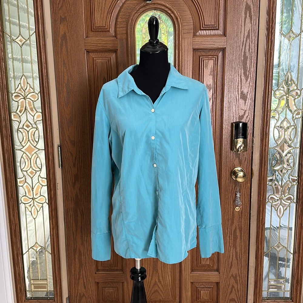 004 Liz Claiborne Teal Long Sleeve